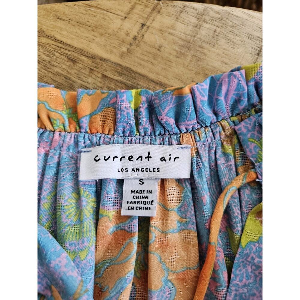 Current Air Anthropologie Smocked Waist Mini Dress Women's Size S - Picture 7 of 11